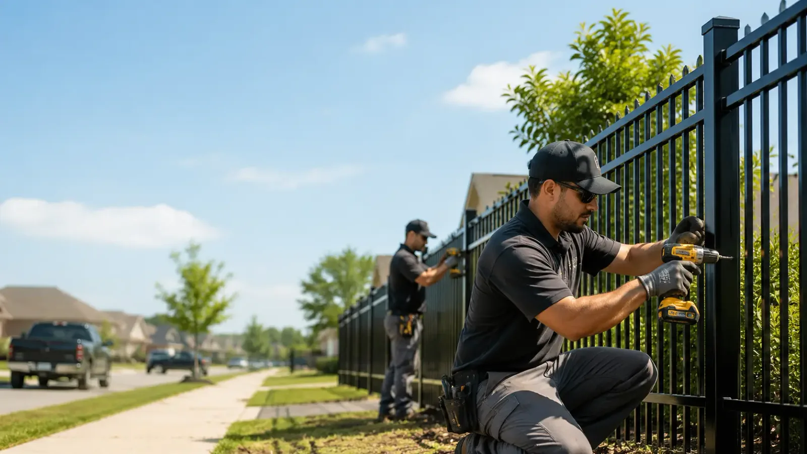 Metal Fence Installation in Springbrook, WI